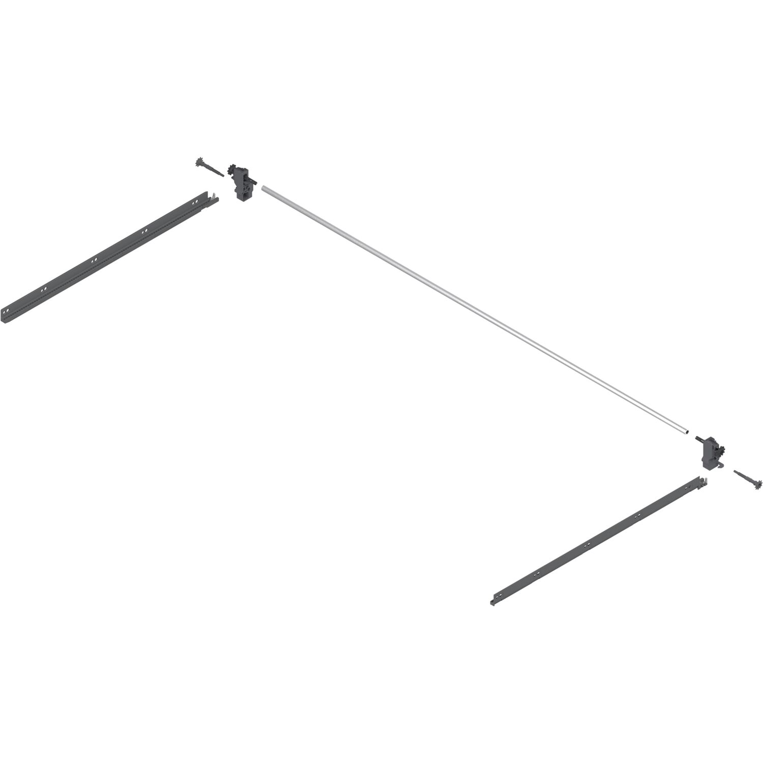 blum TANDEMBOX antaro Seitenstabilisierung nach oben gebaut, NL 550