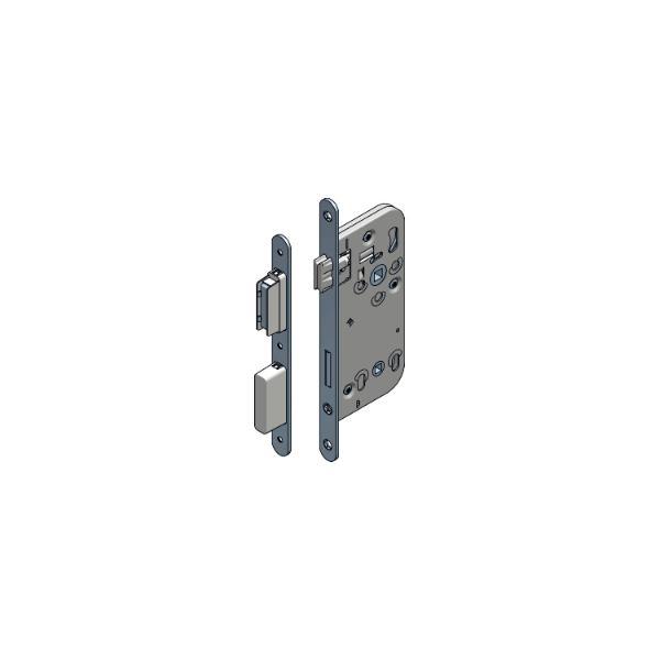 Grundmann WG Magnetfallenschloss 340 RNM WC ohne Schließblech, DM 50, VK 8,5 mm