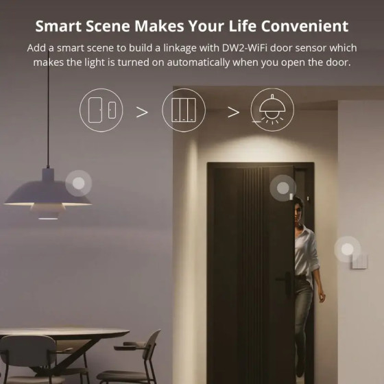 Sonoff SwitchMan Smart Wandschalter M5 86 Matter 3fach weiß