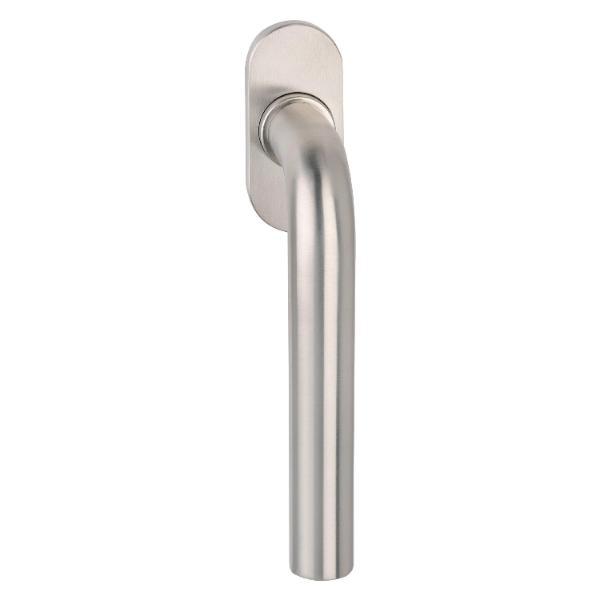 Ogro Fenstergriff PREMIUM 4155SO - verdeckt geschraubt Vierkant 7x20 - 40 Edelstahl matt