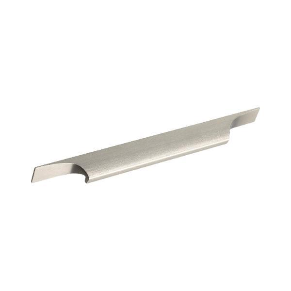 furnipart Griffleiste Primo Lochabstand 2x159,5mm Länge 439mm Aluminium Edelstahl Effekt