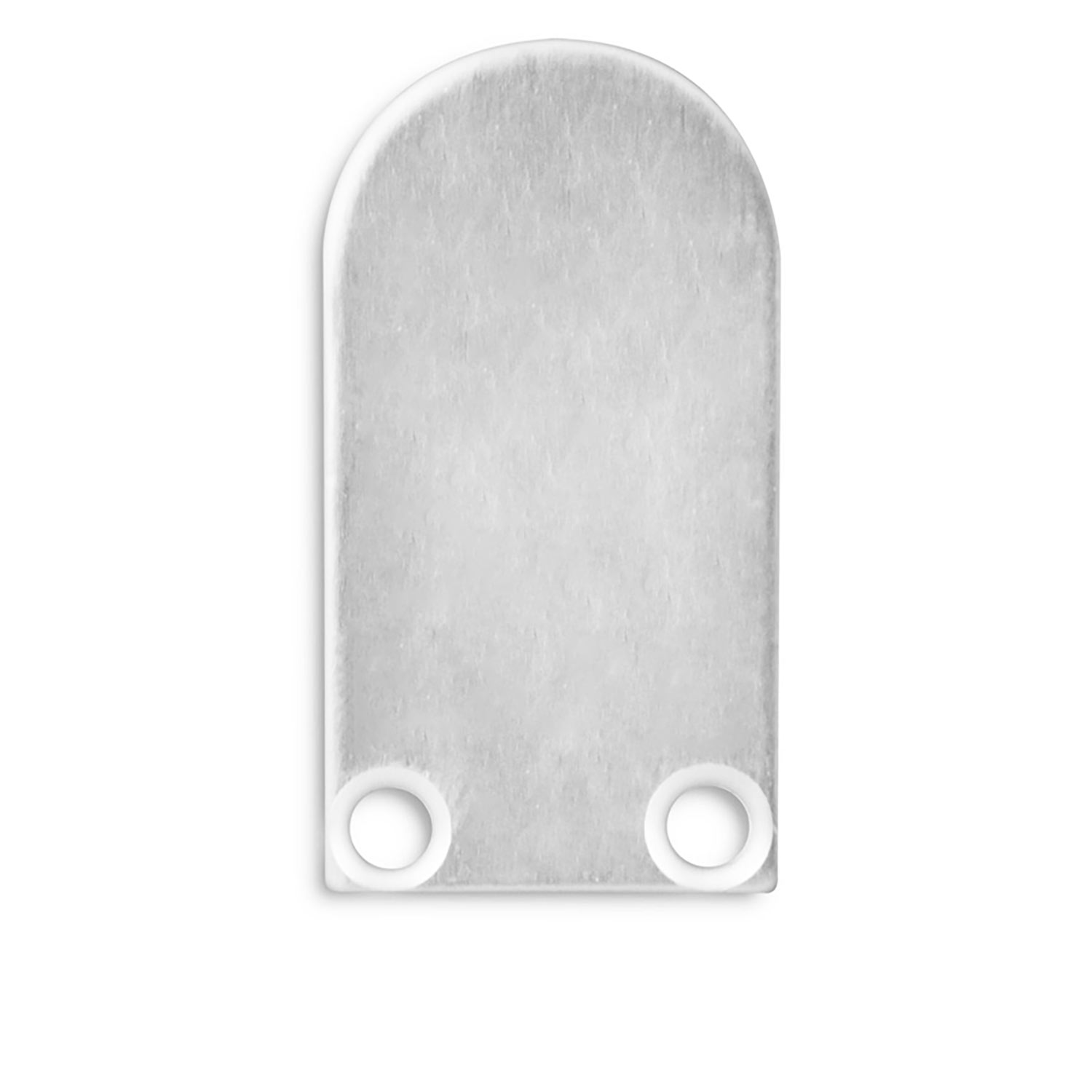 ISOLED Endkappe EC15 Alu für SURF12 BORDERLESS mit TUNNEL 2 STK inkl. Schraube