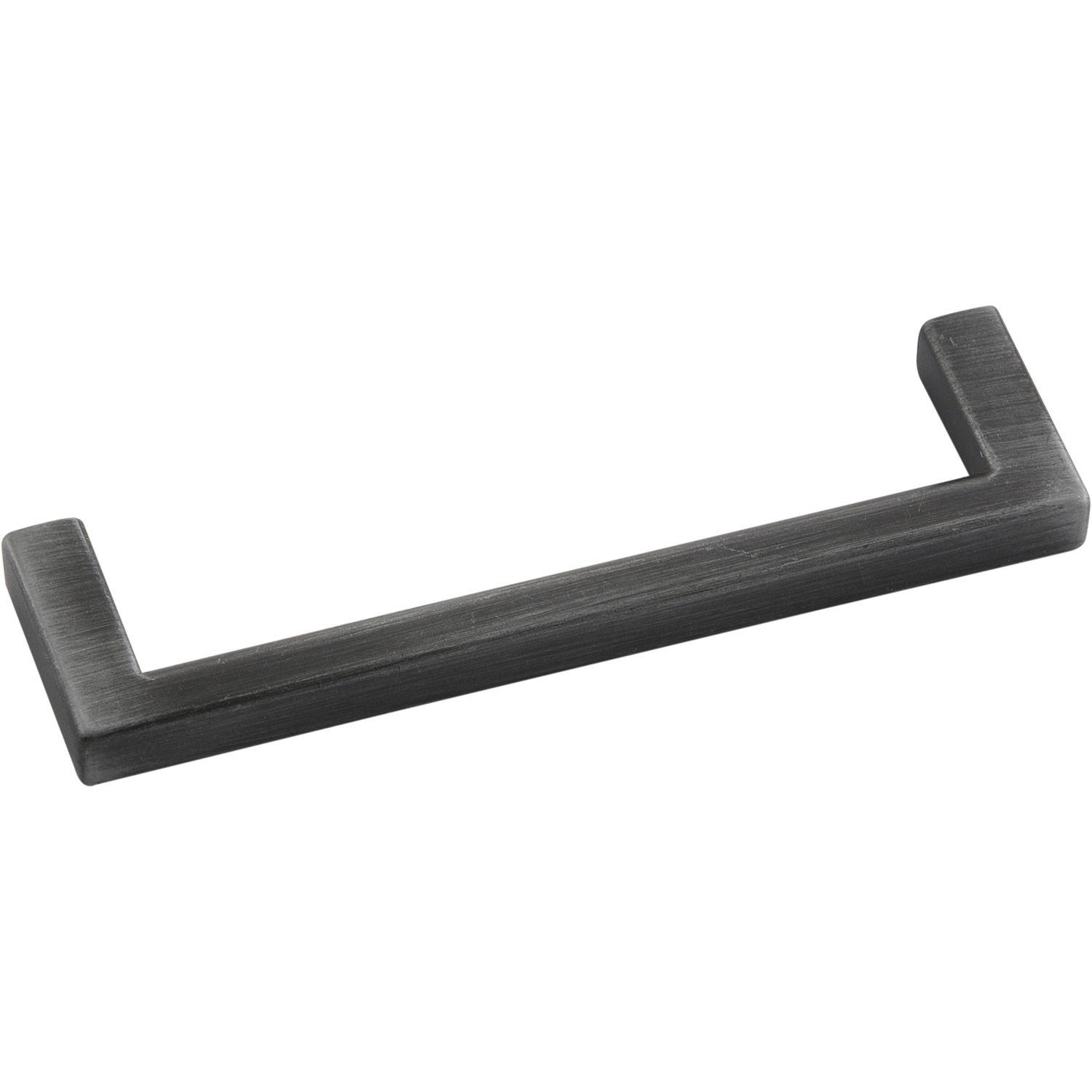 SIRO Griff Macha Lochabstand 96mm Breite 104mm zink eisenfärbig gebürstet matt