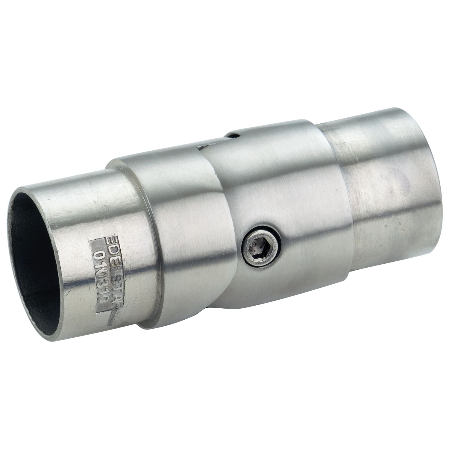 croso Gelenkstück für Rohr ø 42,4 x 2,0 mm, Edelstahl geschliffen V2A