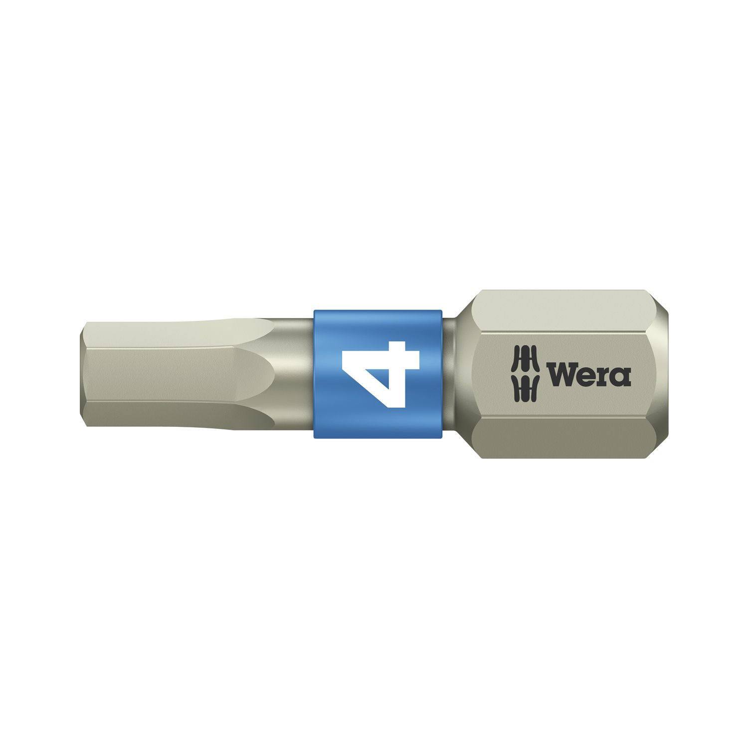 Wera Bit-Einsatz Edelstahl 3840/1TS 1/4"sechskant 4.0/25 mm Innensechskant
