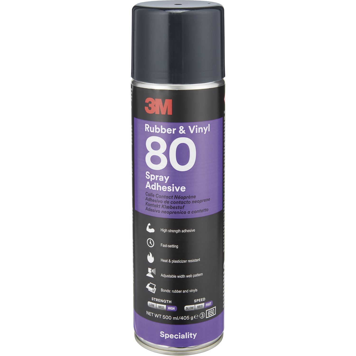 3M Sprühkleber Rubber & Vinyl 80 500ml
