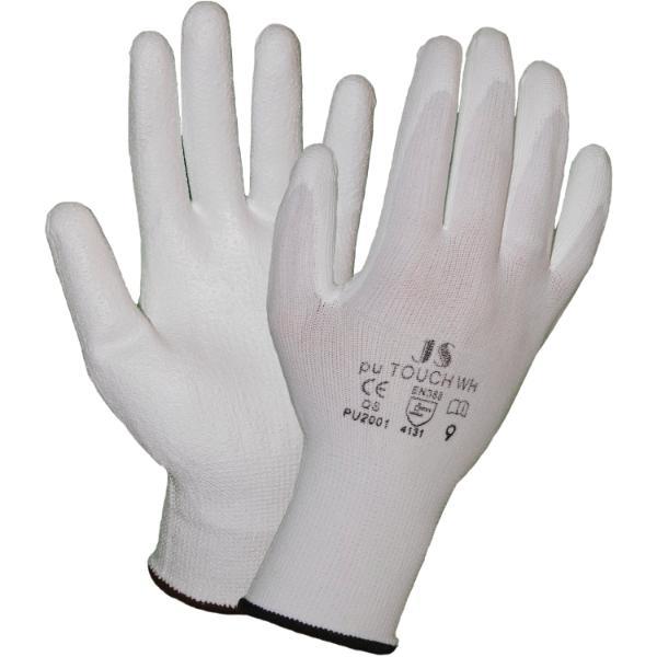 Staffl Schutzhandschuh PU-Touch weiß Größe 10 (12Paar)