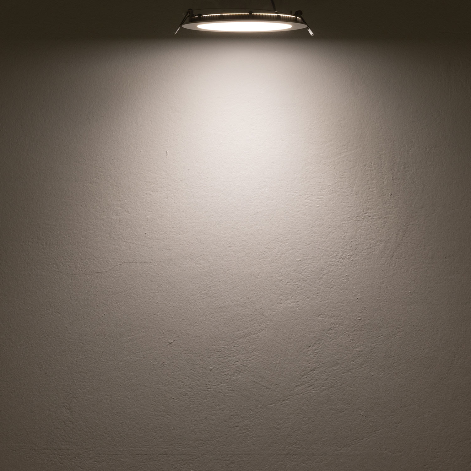 ISOLED LED Downlight 12W rund ultraflach blendungsreduziert weiß neutralweiß dimmbar CRI90