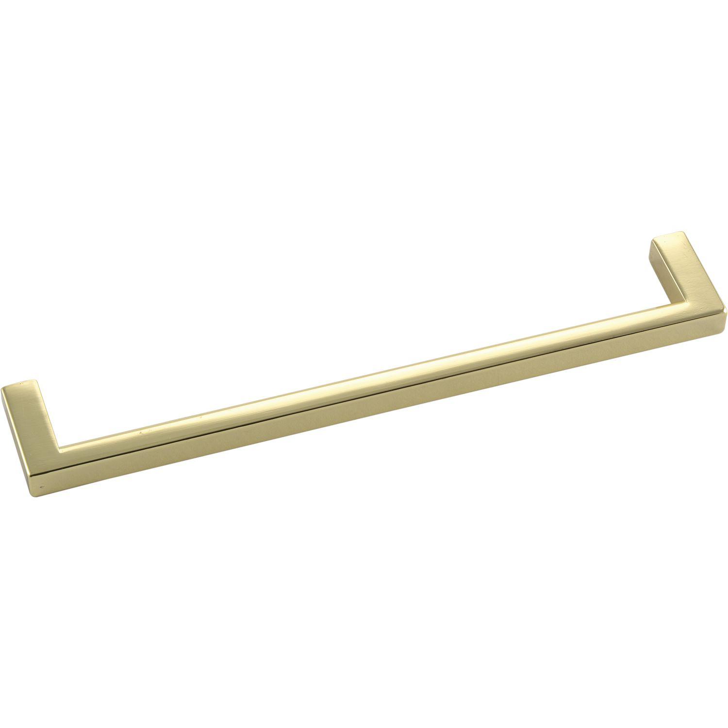 SIRO Griff Macha Lochabstand 192mm Breite 200mm zink vermessingt poliert