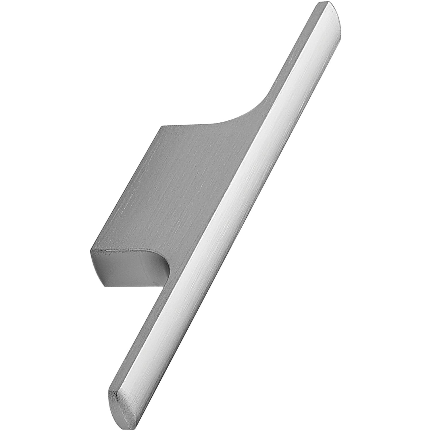 furnipart Möbelgriff Tau Breite 126mm Aluminium Edelstahl Effekt