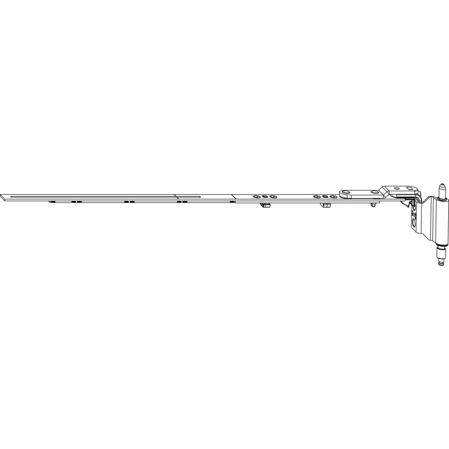 Maco #223783 MACO MM Drehband MAMMUT 180 kg, ablängbar, 12/20-13, silber, links (223783)