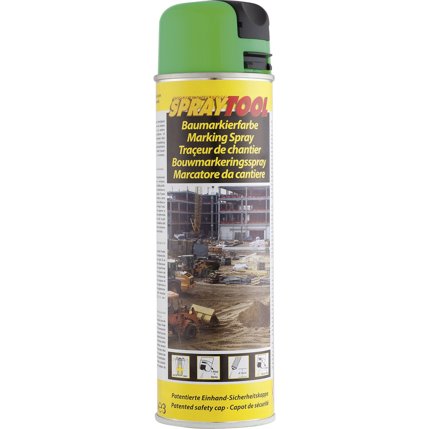 ColorMark Baumarkierspray – SprayTool neongrün 500ml