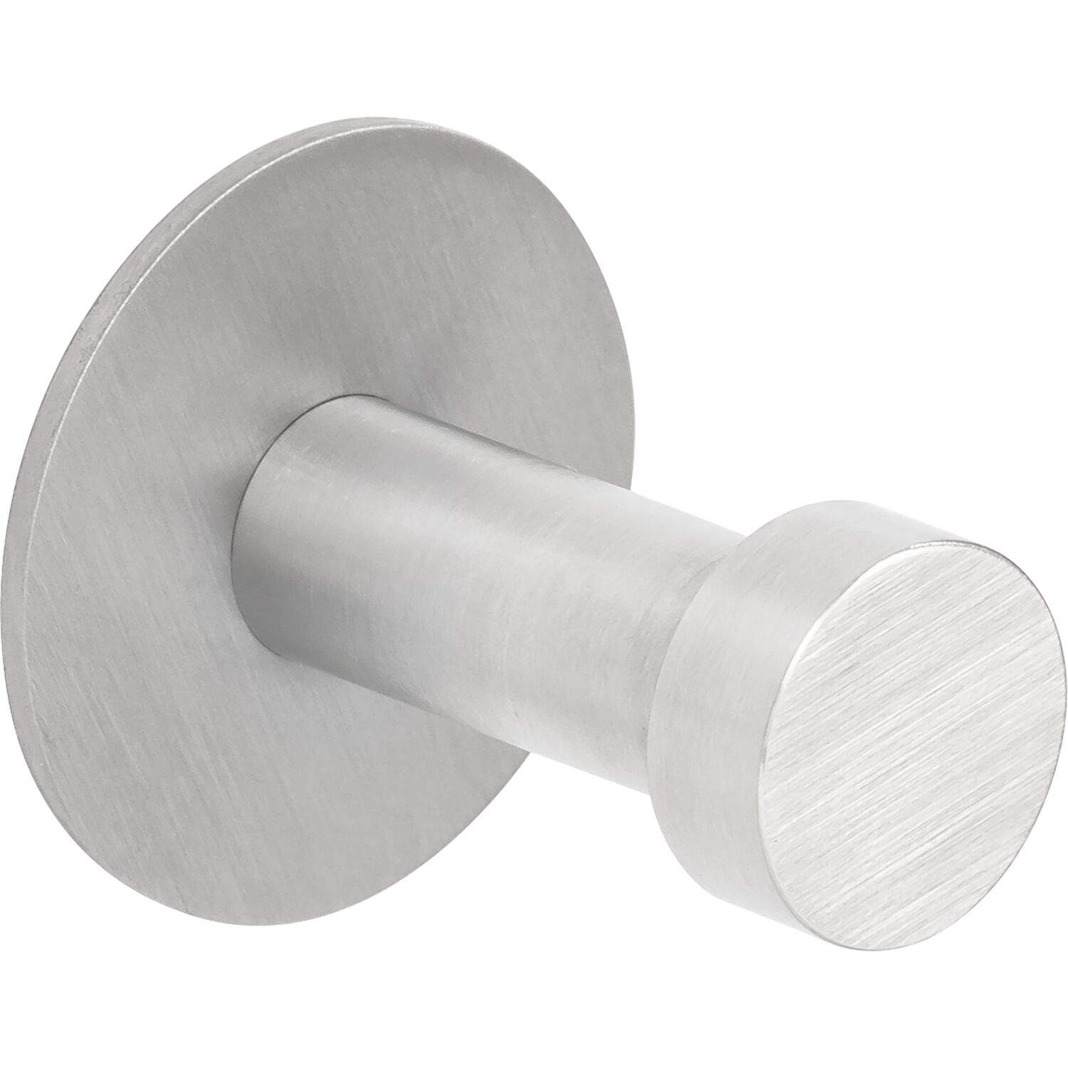 Alles im Griff Mantelhaken Pirwa 1 mit Platte ø 30mm Tiefe 32mm Edelstahl gebürstet Alles im Griff Mantelhaken Pirwa 1 mit Platte ø 30mm Tiefe 32mm Edelstahl gebürstet