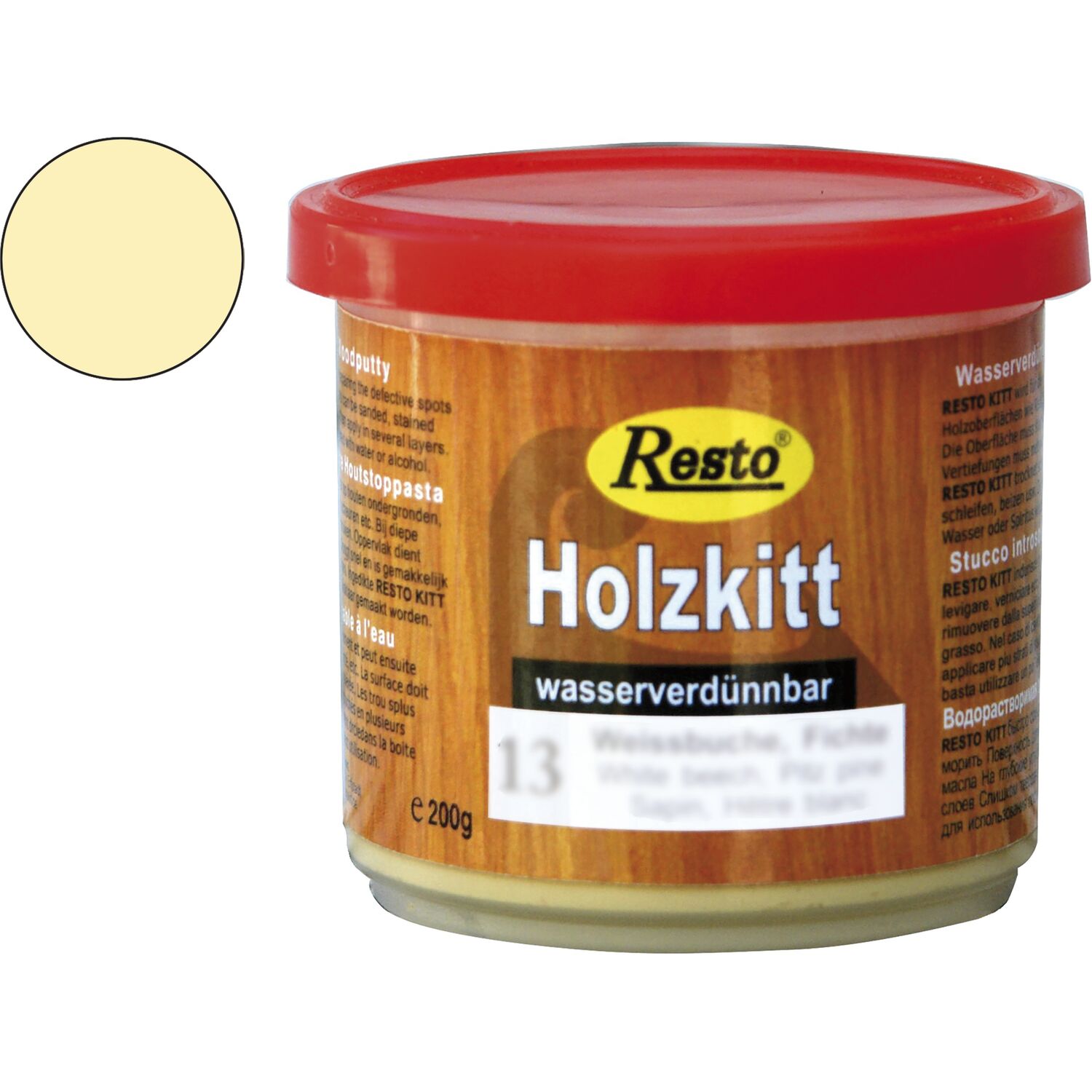 RESTO Holzkitt Fichte / Weißbuche 200g