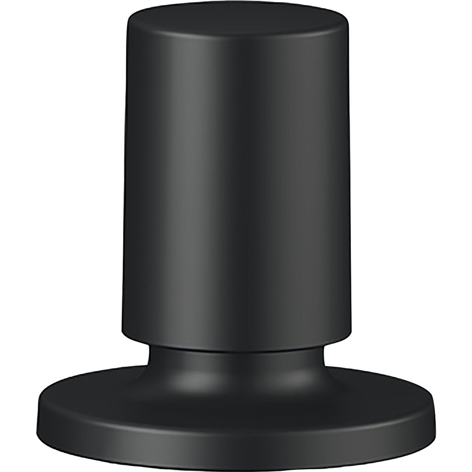 BLANCO Zugknopf rund, Schwarz matt