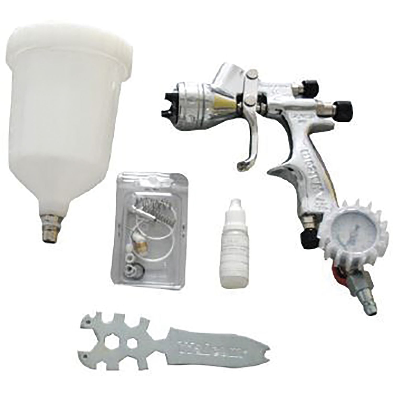 Elmag Profi Farbspritzpistole HTE H20 nebelarm 1,9 mm Düse/ 680 cm³ Behälter