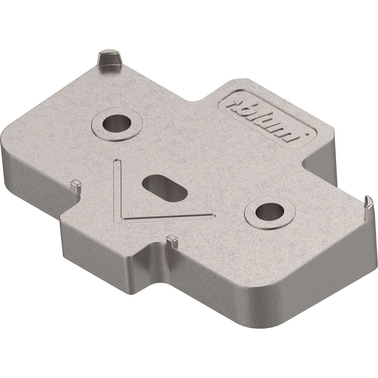 blum Winkelkeil kreuzform +5° Schraubversion Zink Distanzstärke 6mm