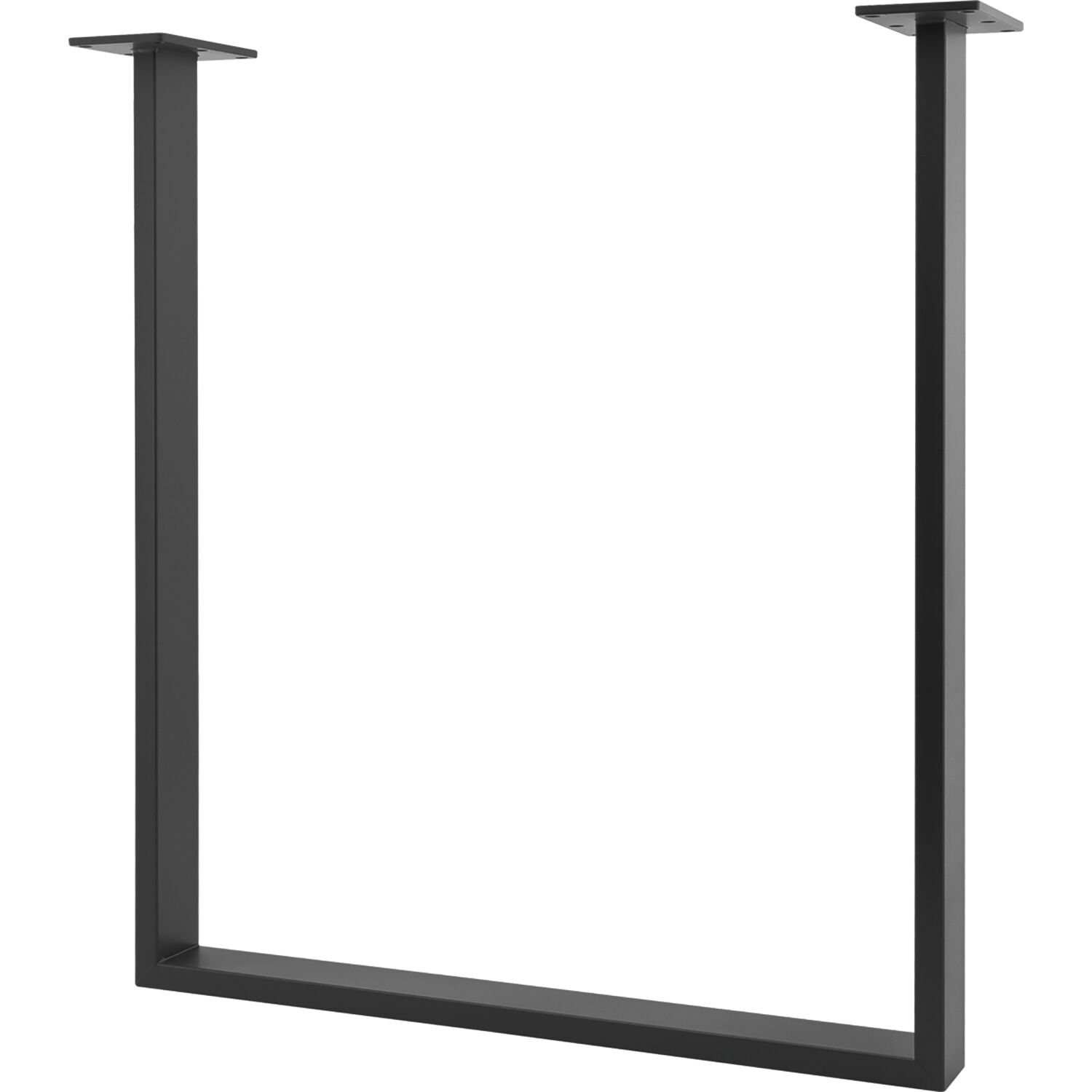 Simausrom Tischkufe Regular Slim Stahl anthrazit lackiert