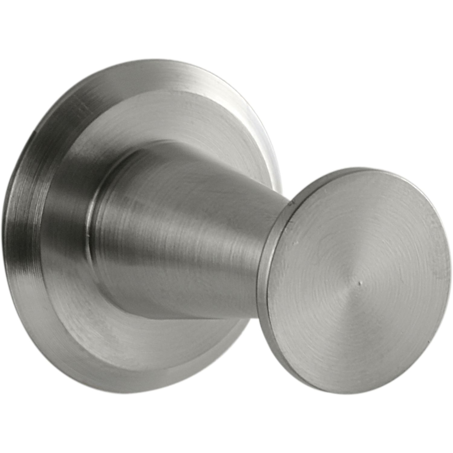 Simausrom Mantelhaken Medellot Platte ø 30 Tiefe 33 Aluminium vernickelt glänzend