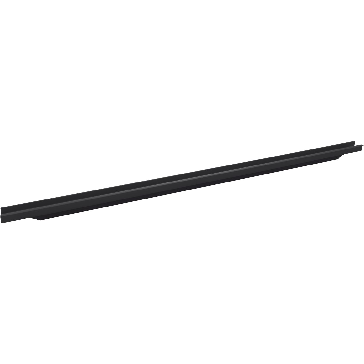 SCHÜCO Griffleiste Prego Länge 595mm Aluminium schwarz eloxiert