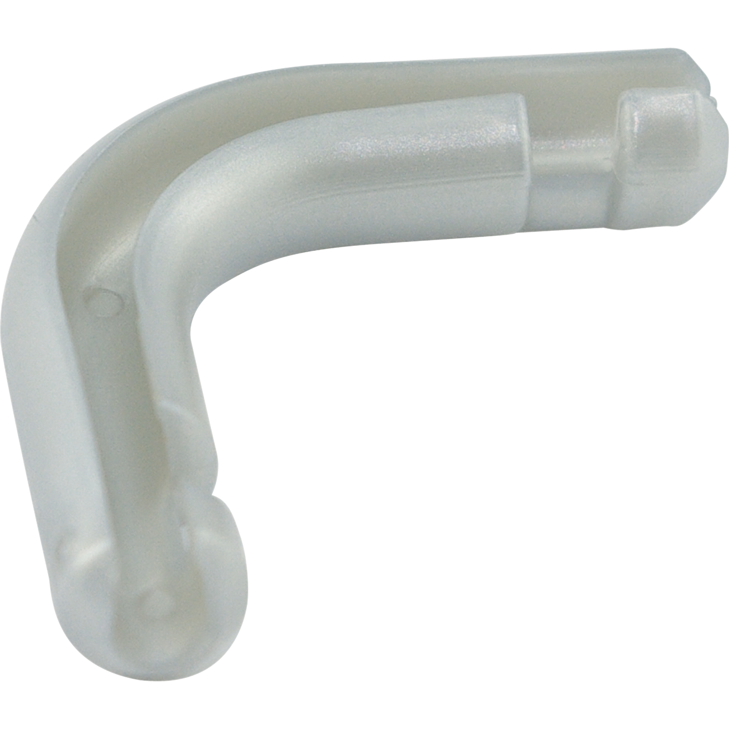 Eckverbinder Kunststoff Silber