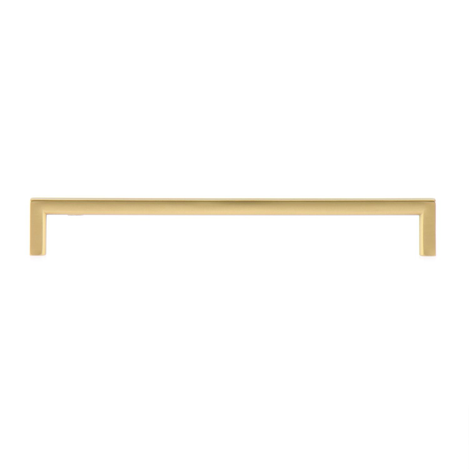 ESTAMP Griff Basic Lochabstand 128mm Breite 136mm Zinkdruckguss gold matt lackiert