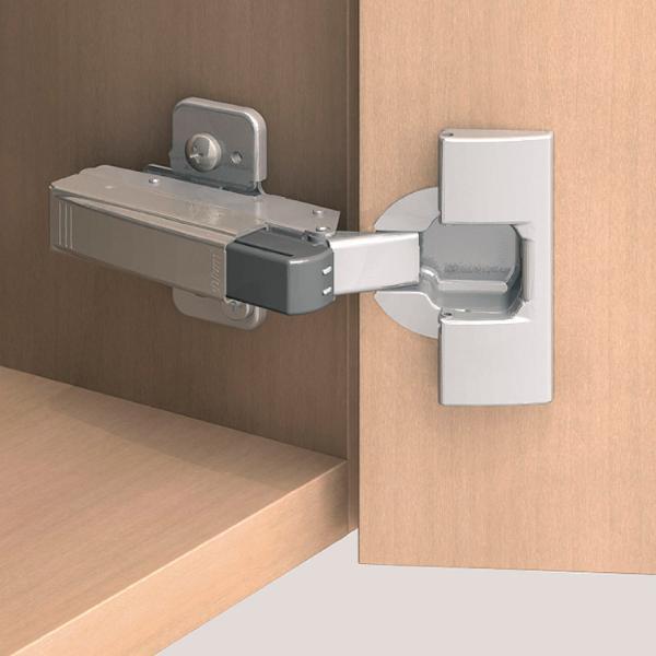 blum BLUMOTION 973A Aufsteckteil-Scharnier gerader Bandarm Stahl vernickelt