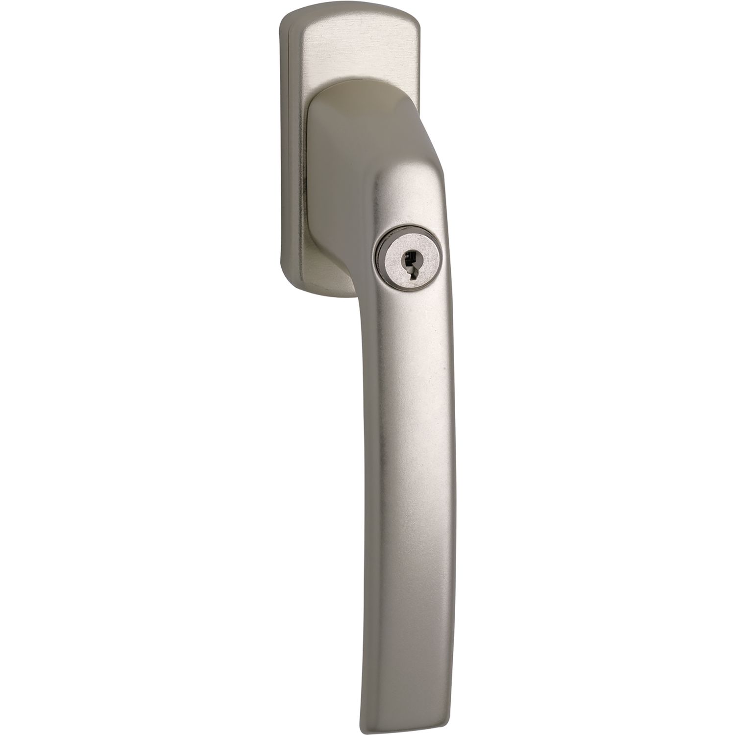 Maco #21328 Fenstergriff HARMONY Sperrzylinder Vierkant 7x35mm Alu champagne eloxiert