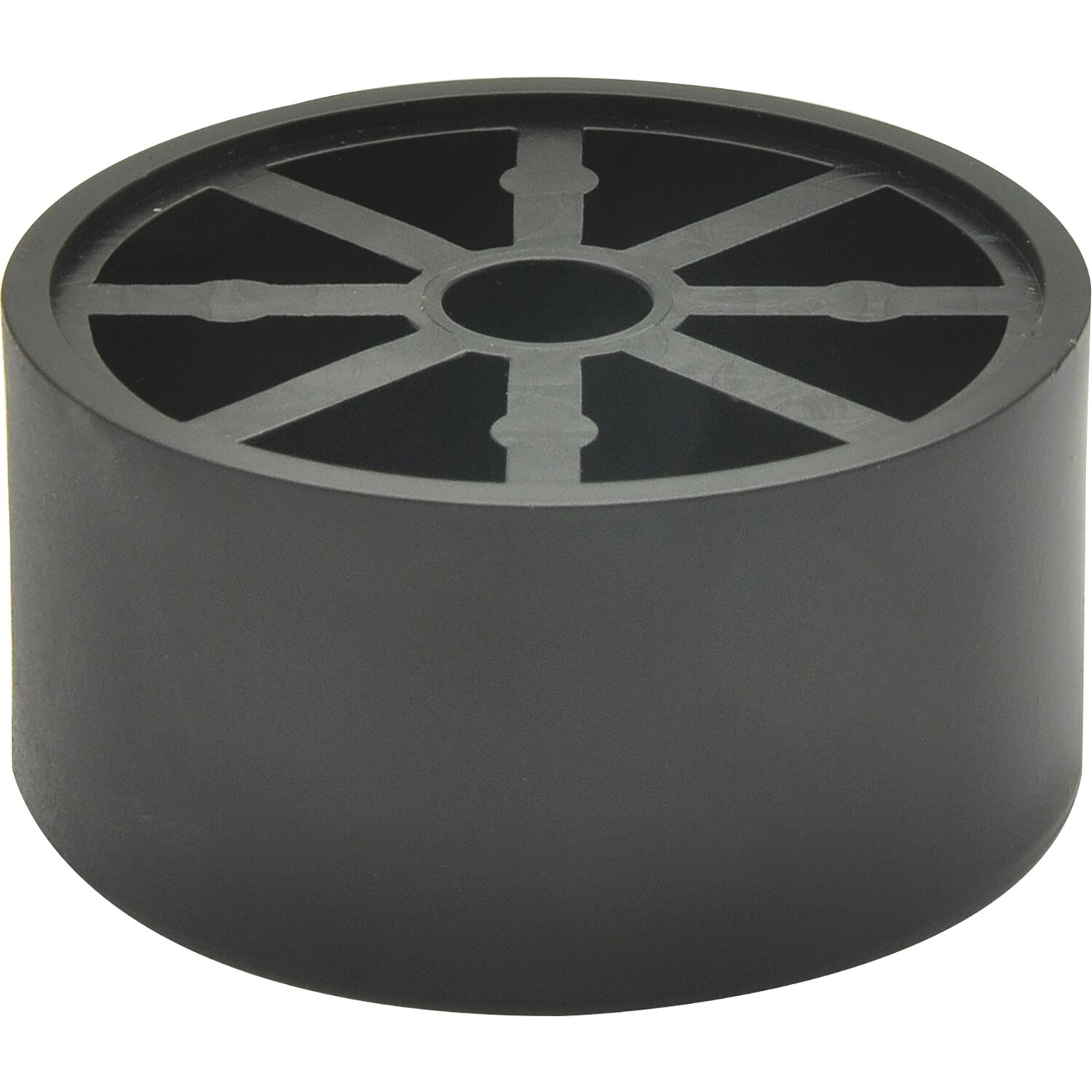 QuickClick Lounge Adapterverlängerung, ø 50mm,Höhe 22mm,Kunststoff,schwarz