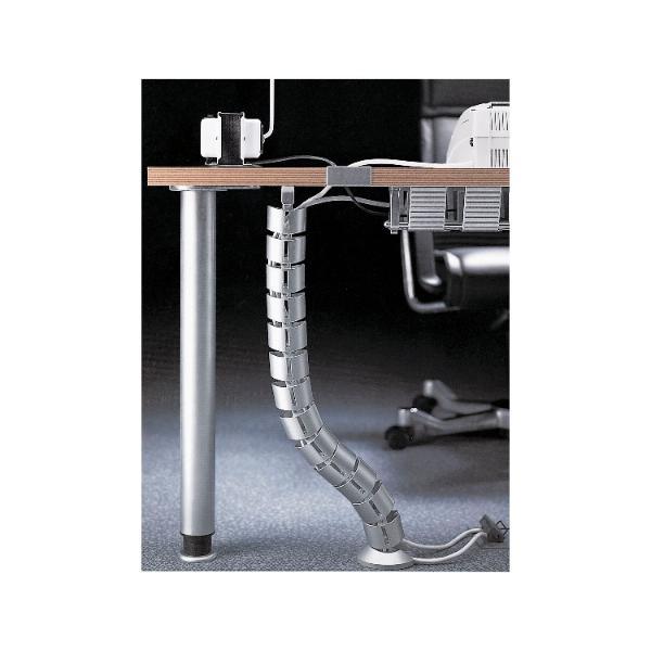 CONFURN Kabelkanal vertikal, Kunststoff schwarz