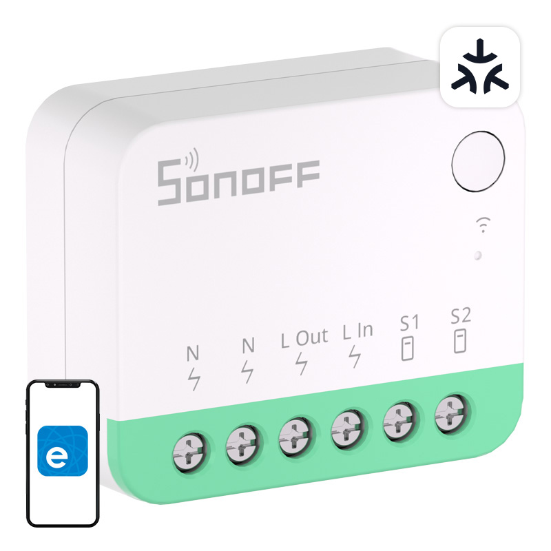 Sonoff MINI Extreme Wi-Fi Smart Switch (Matter-fähig) MINIR4M