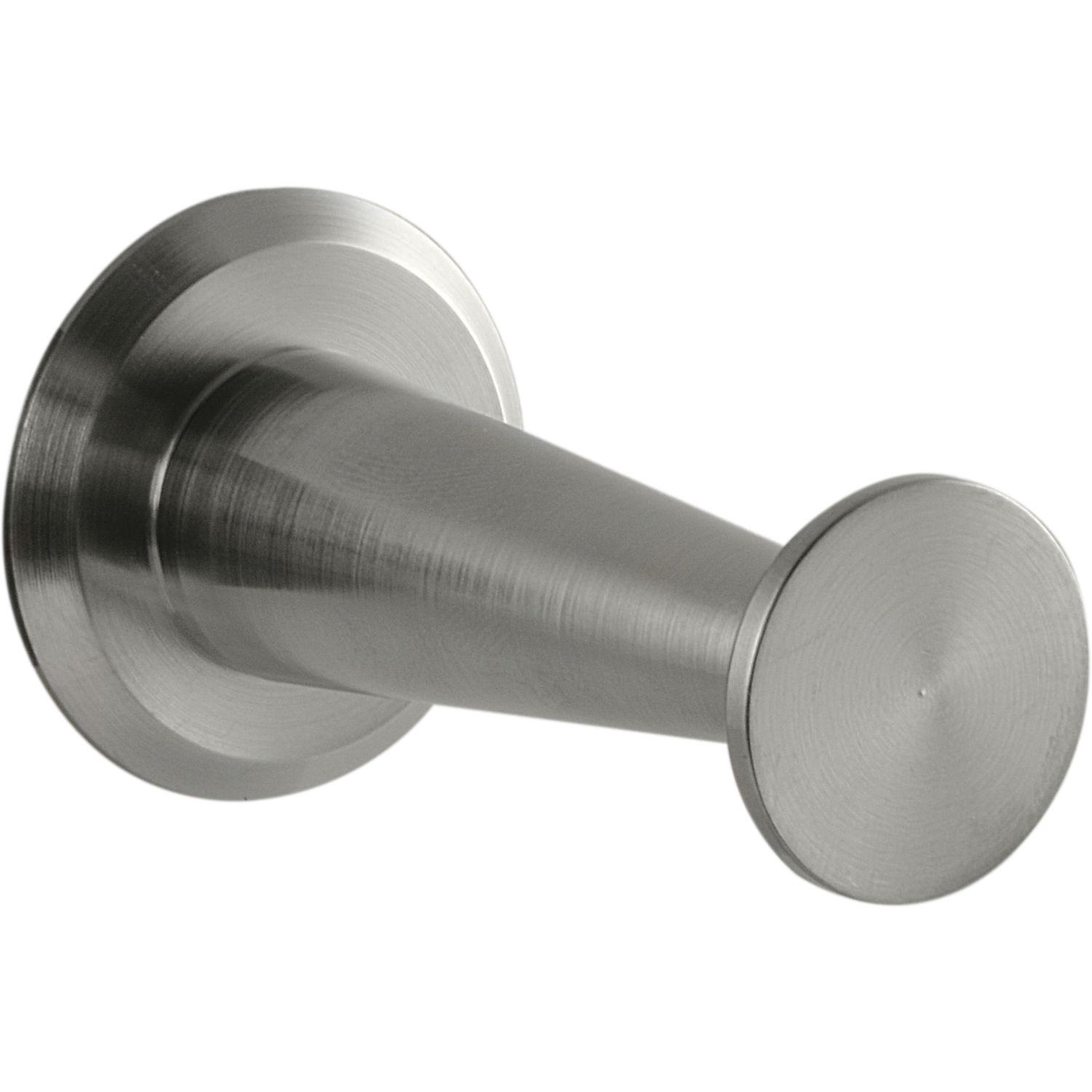 Simausrom Mantelhaken Medellot Platte ø 30 Tiefe 53 Aluminium vernickelt glänzend
