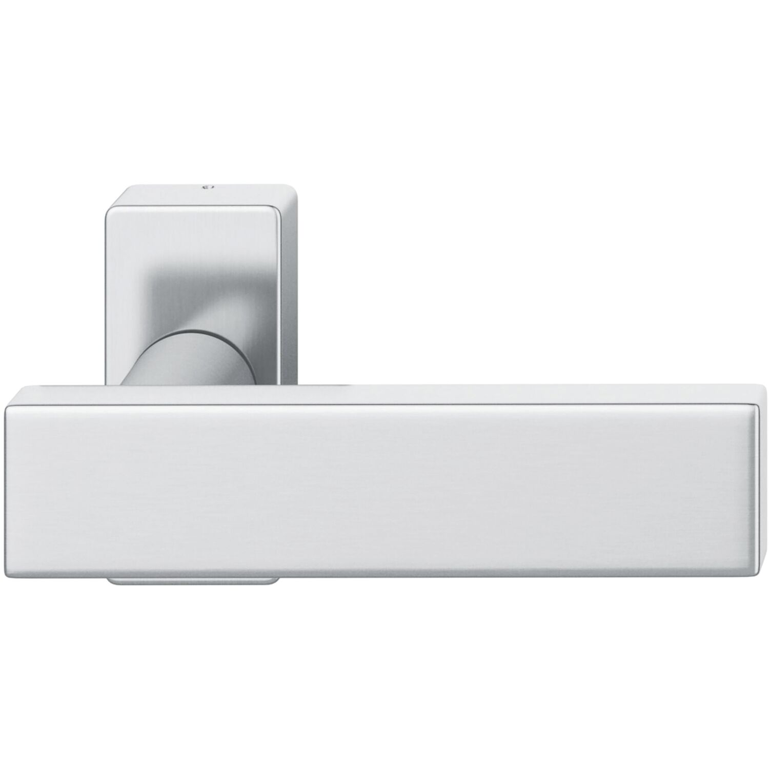 FSB Rahmentürdrücker 09 1003 Hochhaltefeder B eckige Rosette Edelstahl matt