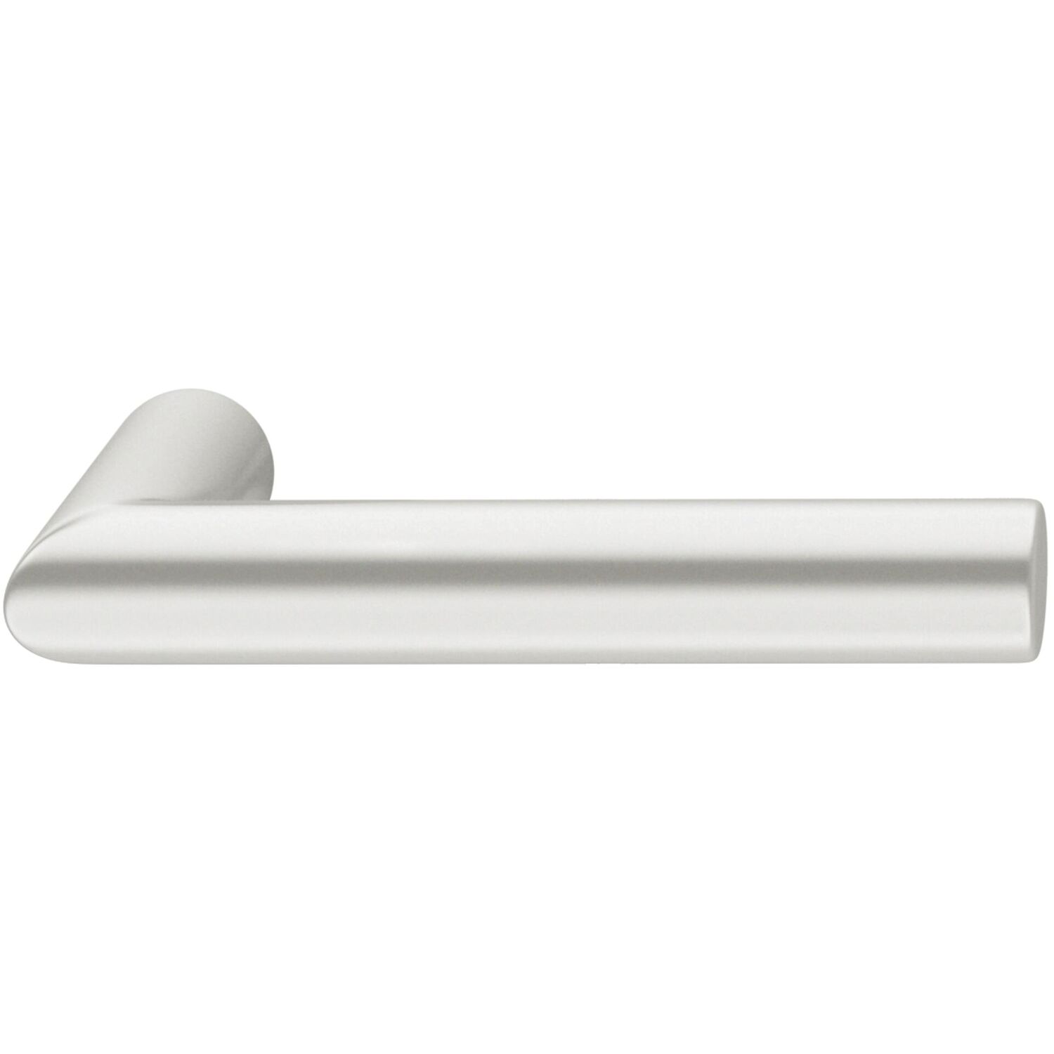 FSB FSB Drückerlochteil 10 1076 04600 ASL/AGL, Aluminium silber eloxiert