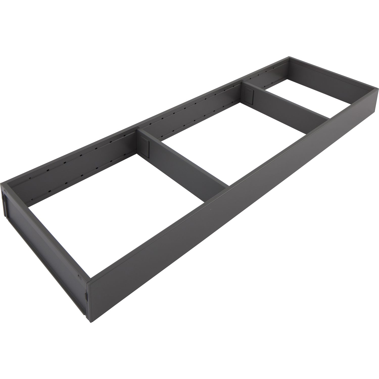 blum AMBIA-LINE Schubkastenrahmen breit, NL600mm, Stahl Oriongrau matt