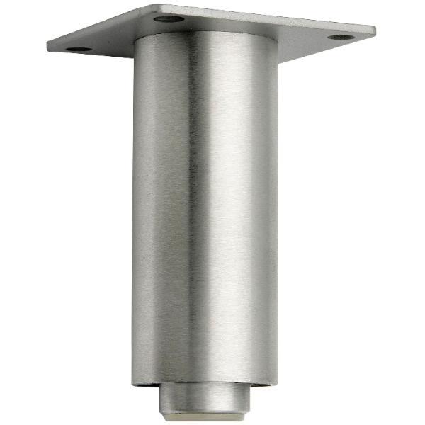Dekorfuß Fuß ø 40 mm, Länge 160 mm, Aluminium gebürstet