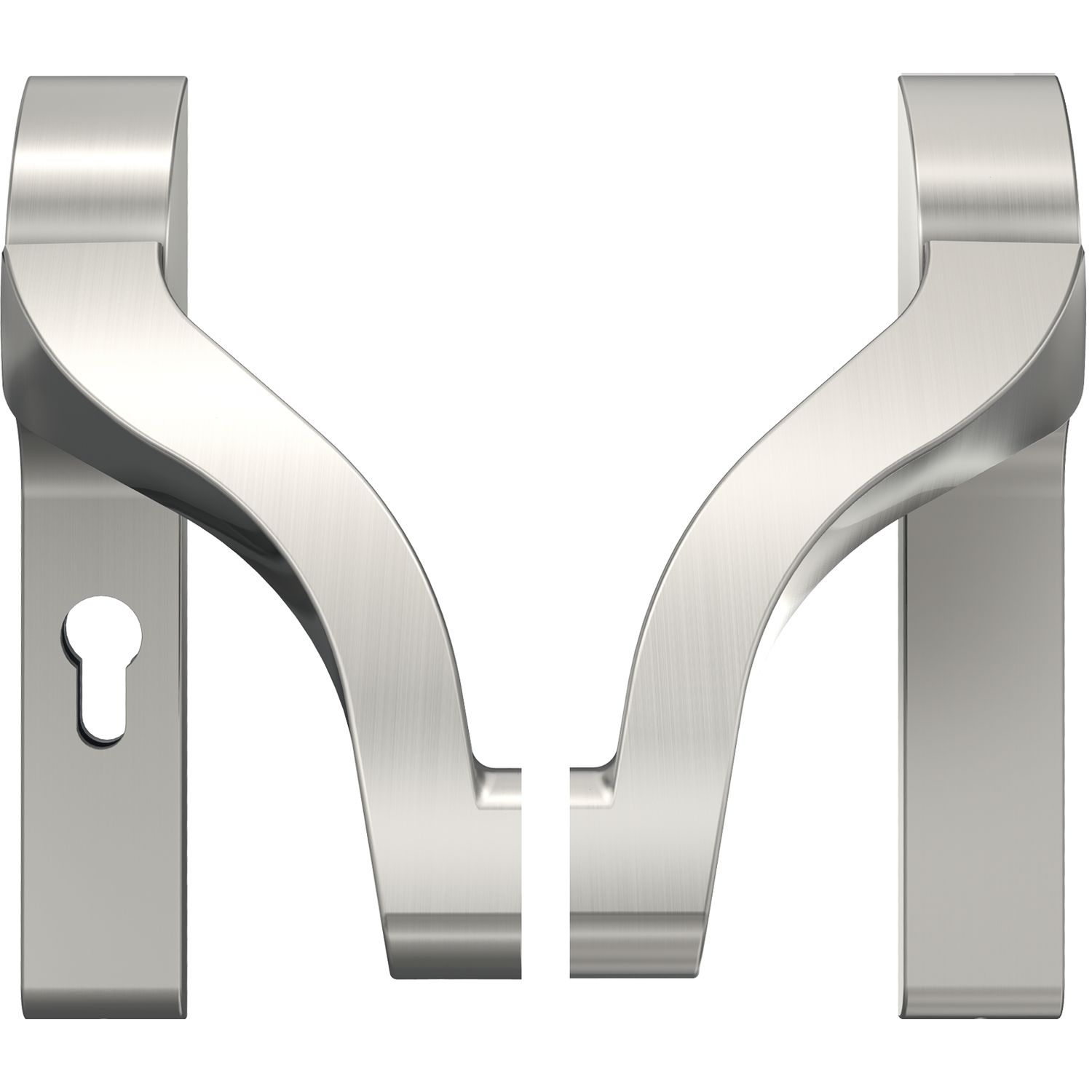 ECO Stangengriff EPN 900 IV Edelstahl Profilzylinder 92