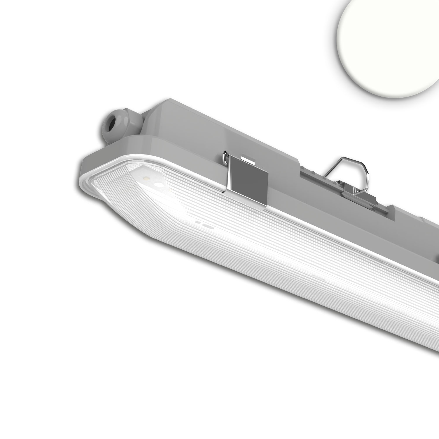ISOLED LED Wannenleuchte SL 150cm IP66 PowerSwitch 36-57W 140lm/W 4000K