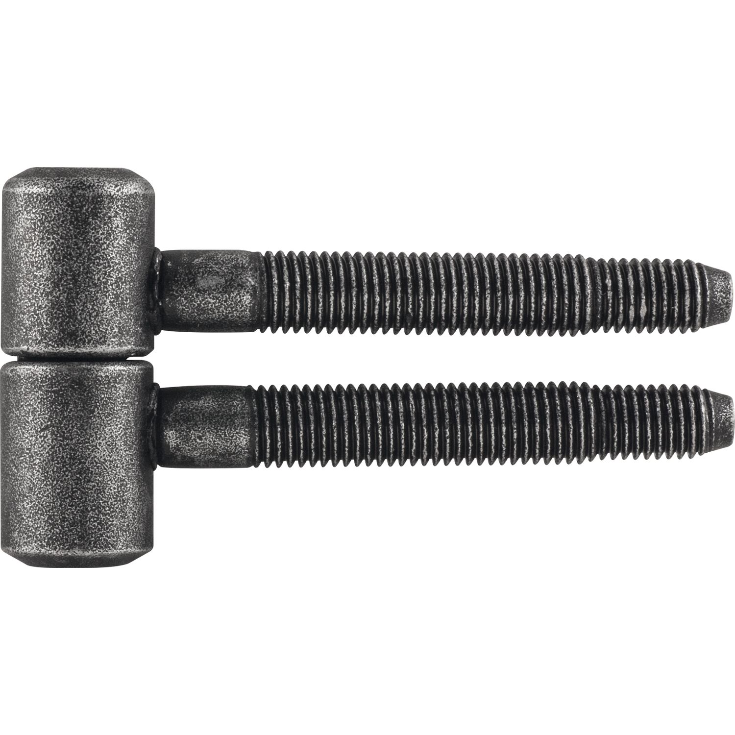 Halcö Einbohrband für Futtertüren, 16 mm, Stahl schwarz