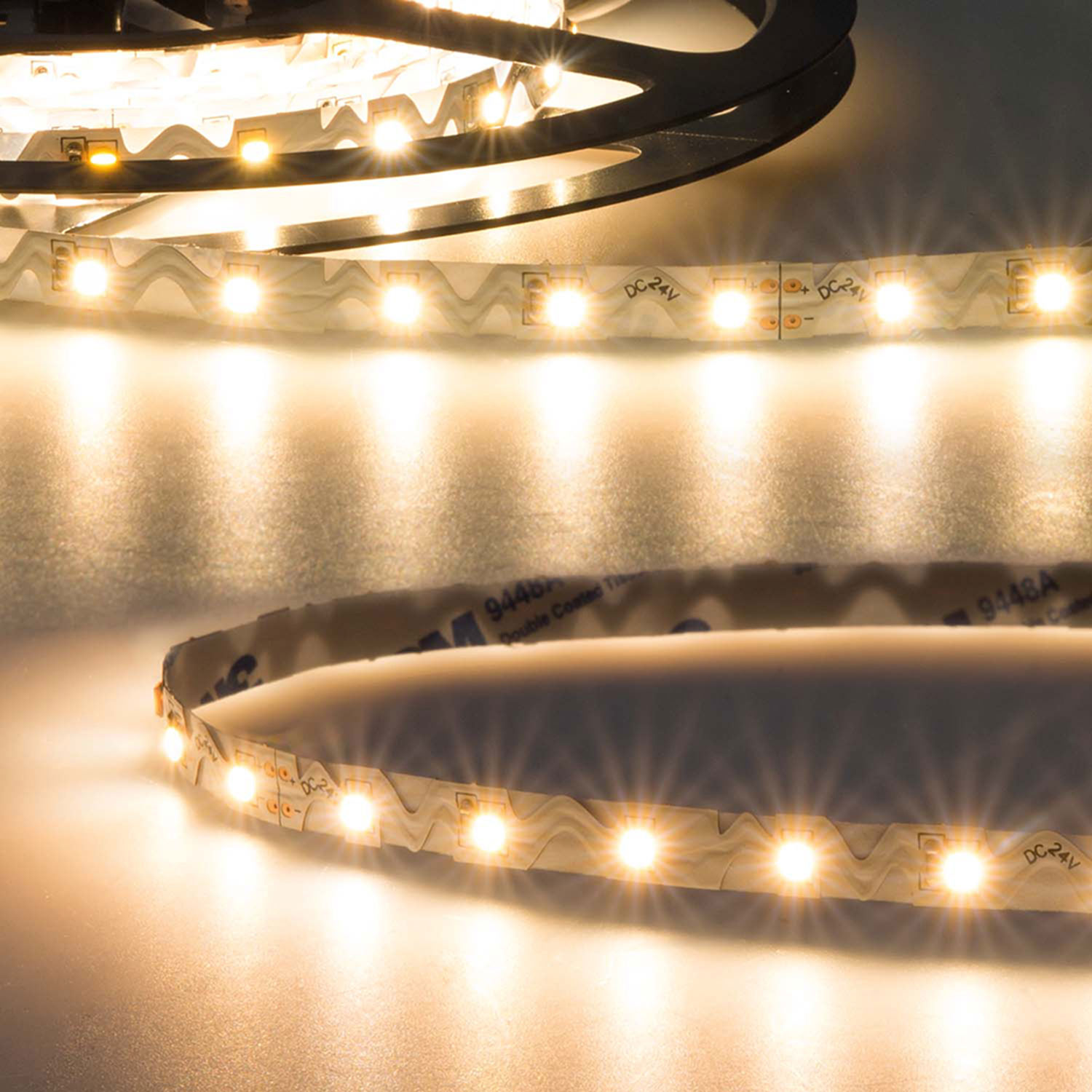 ISOLED LED CRI927 Flexband Curve 24V 12W IP20 2700K für Winkel und Ecken 5m Rolle 60 LED/m
