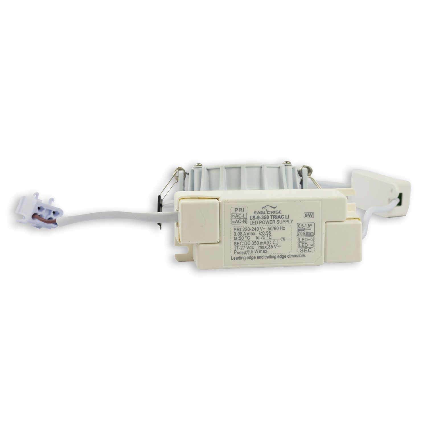 ISOLED LED Downlight 8W ultraflach ColorSwitch 2600|3100|4000K dimmbar