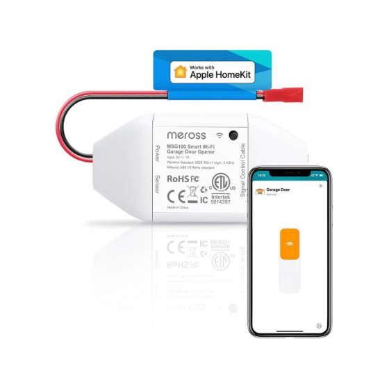 Meross Smarter Garagentor Schaltaktor HomeKit MSG100HK
