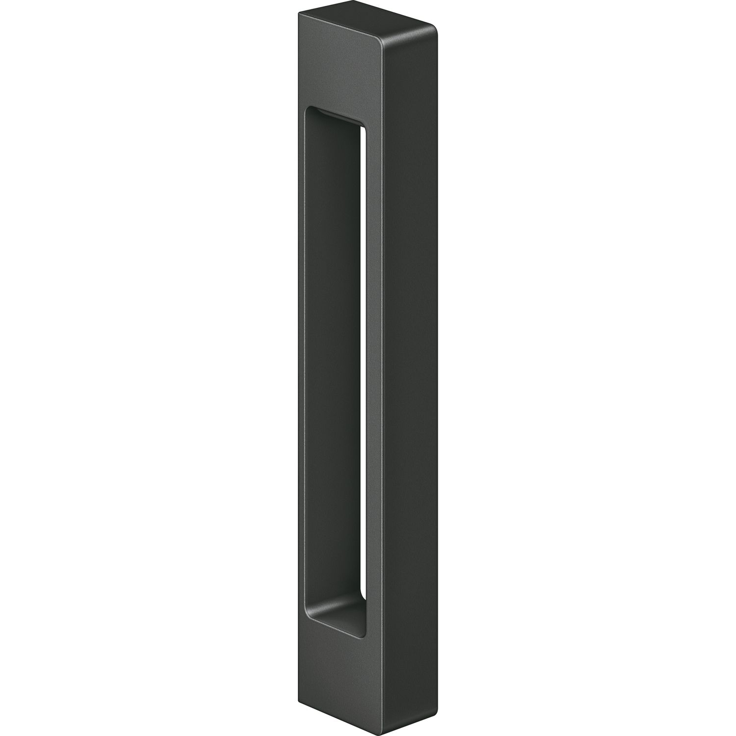 Simonswerk Türgriff KCH1700,zum Kleben,200x26x40mm,Aluminium schwarz matt RAL9005 (2 Stück)