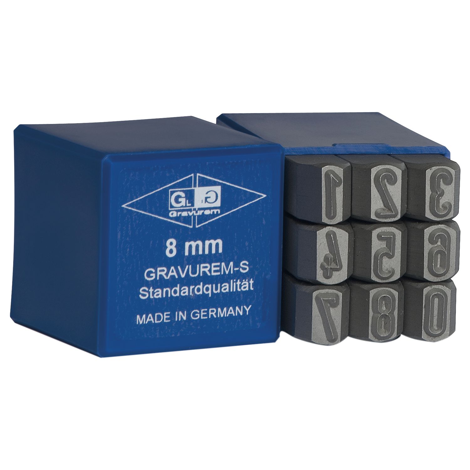 Schlagziffern-Satz Standard 4 mm