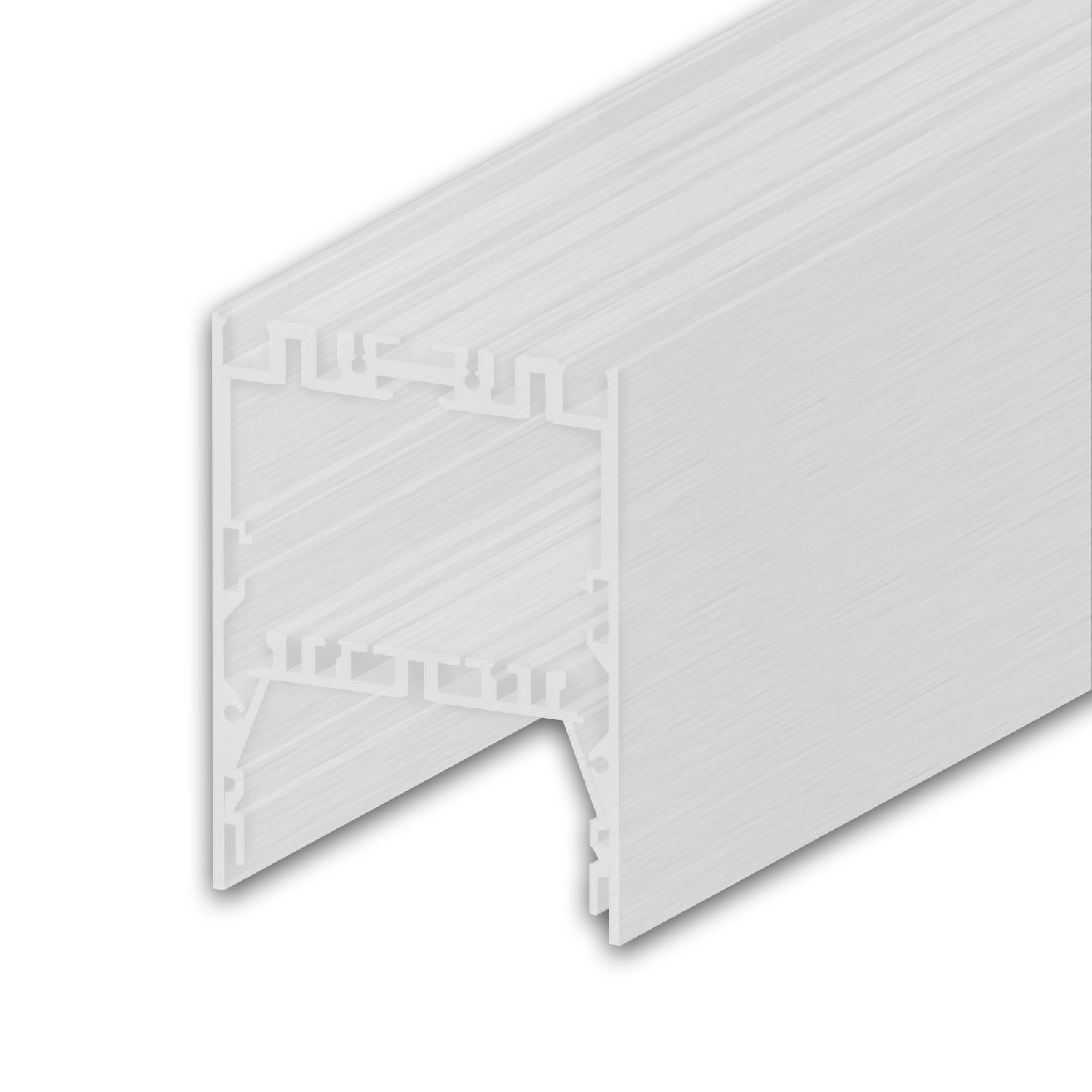 ISOLED LED Leuchtenprofil LAMP40 Aluminium weiß pulverbeschichtet 300cm