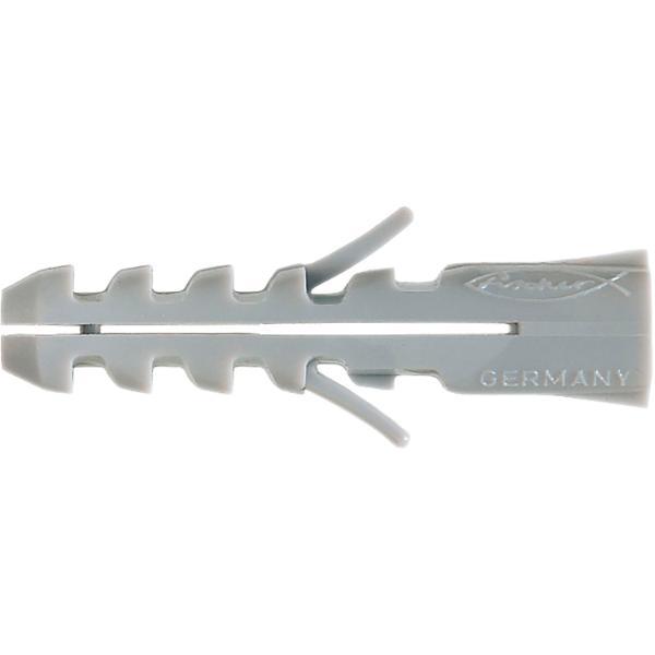 FISCHER Dübel S 5x 25 Nylon grau (100Stk)