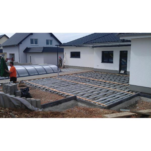 Karle & Rubner K&R Terrassenlager Kunststoff mit beweglichem Kopf - Höhenverstellung 65- 155mm