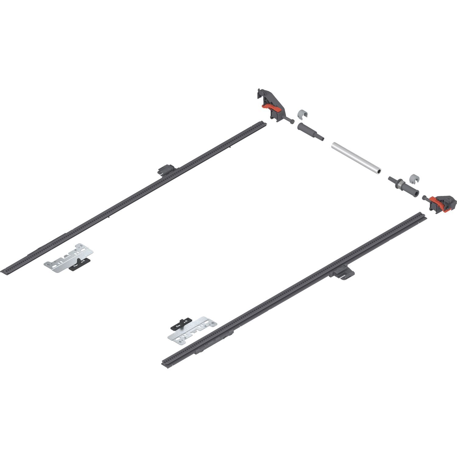 blum MERIVOBOX Seitenstabilisierung Nennlänge bis 400 mm