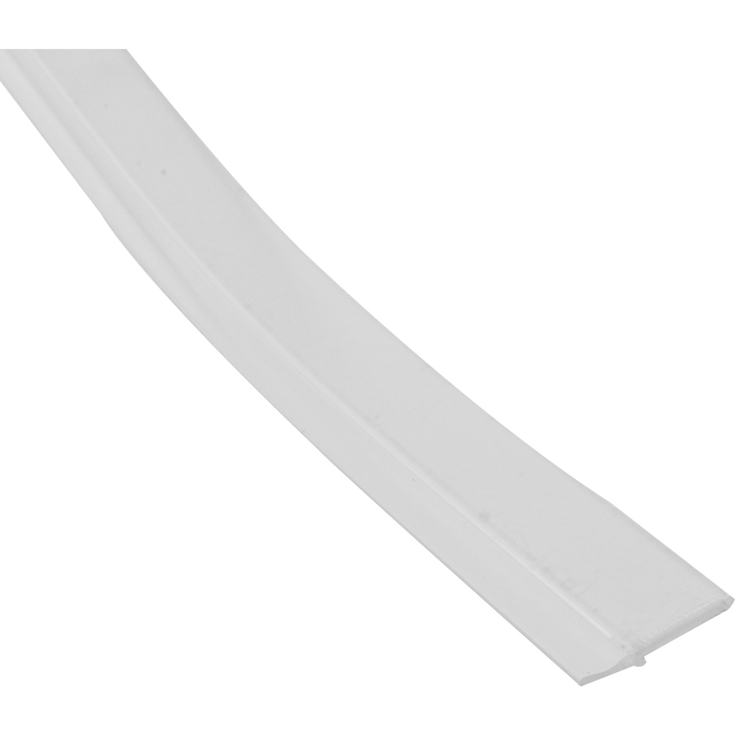 REHAU Schlagleiste mit weicher Lippe,selbstklebend L 2500 mm,Kunststoff transp. (2.5 m)