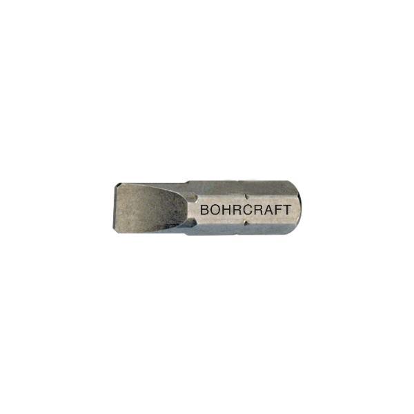 Bohrcraft Bit-Einsatz Code 6100 1/4"sechskant 4,0 x 0,5 x 25 mm Schlitz